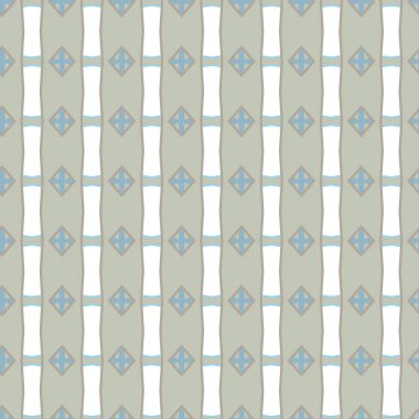 geometrik süsleme biçiminde kusursuz vektör deseni