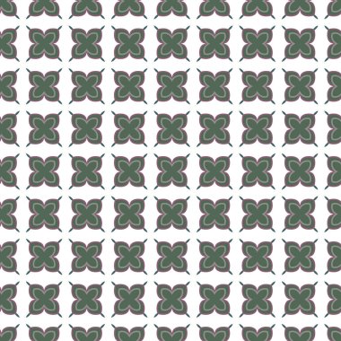 Geometrik süslemeli vektör deseni. Kusursuz tasarım dokusu.