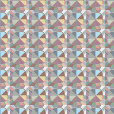 Kusursuz Vektör Deseni. Geometrik Süsleme Biçiminde Arkaplan DokusuName.