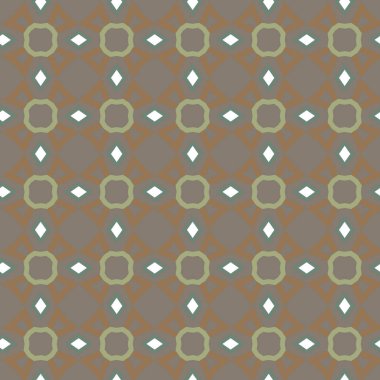 Dikişsiz geometrik süs vektör deseni. Soyut arka plan