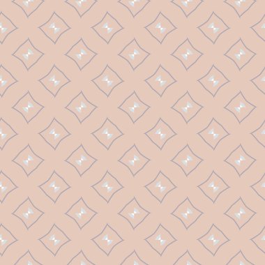 geometrik süsleme biçiminde kusursuz vektör deseni