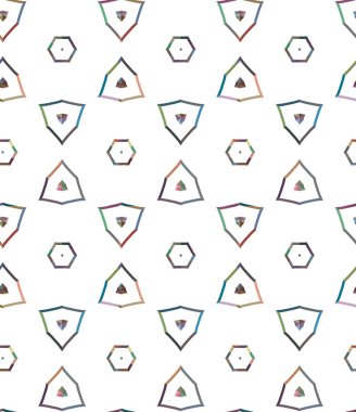 Geometrik süs tarzında soyut arkaplan dokusu. Kusursuz tasarım.
