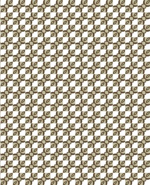 geometrik süsleme biçiminde kusursuz vektör deseni