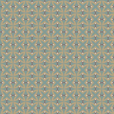 geometrik süsleme biçiminde kusursuz vektör deseni