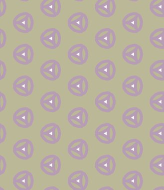 Geometrik süslemeli vektör deseni. Kusursuz tasarım dokusu.