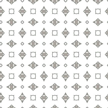 geometrik süsleme biçiminde kusursuz vektör deseni