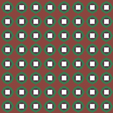 Dikişsiz geometrik süs vektör deseni. Soyut arka plan