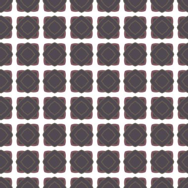 Geometrik süslemeli vektör deseni. Kusursuz tasarım dokusu.