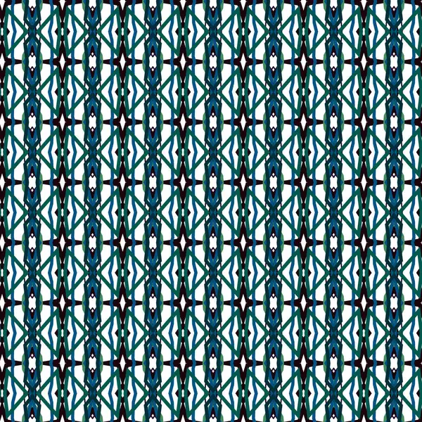 Geometrik süslemeli vektör deseni. Kusursuz tasarım dokusu.