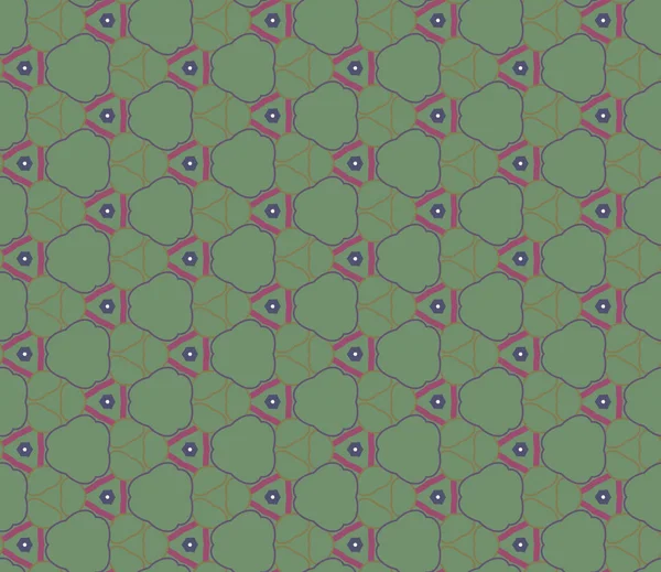 Patrón Vector Ornamental Geométrico Sin Costuras Fondo Abstracto — Archivo Imágenes Vectoriales