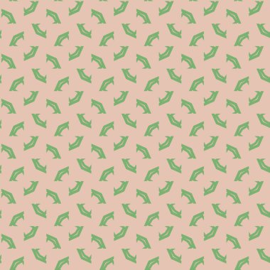 geometrik süsleme biçiminde kusursuz vektör deseni