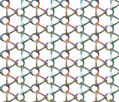 Geometrik süs tarzında soyut arkaplan dokusu. Kusursuz tasarım.