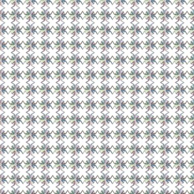 geometrik süsleme biçiminde kusursuz vektör deseni