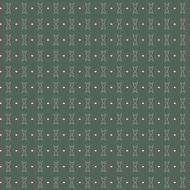 Geometrik süslemeli vektör deseni. Kusursuz tasarım dokusu.