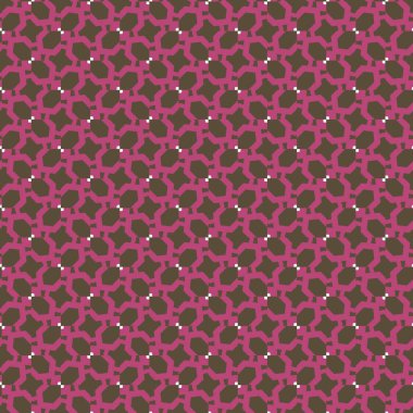 Dikişsiz geometrik süs vektör deseni. Soyut arka plan