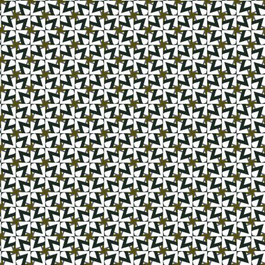 Kusursuz Vektör Deseni. Geometrik Süsleme Biçiminde Arkaplan DokusuName.