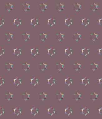 Dikişsiz geometrik süs vektör deseni. Soyut arka plan