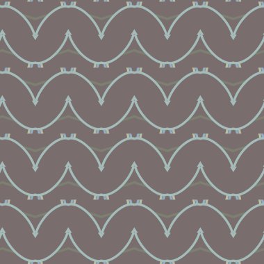 Dikişsiz geometrik süs vektör deseni. Soyut arka plan