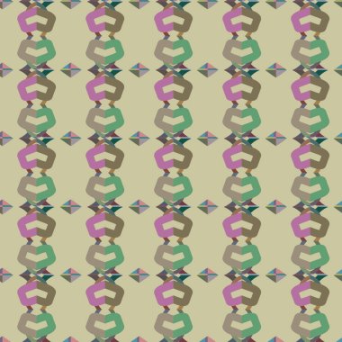 Geometrik süs tarzında soyut arkaplan dokusu. Kusursuz tasarım.