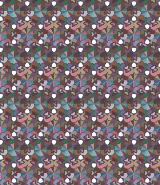 Kusursuz Vektör Deseni. Geometrik Süsleme Biçiminde Arkaplan DokusuName.