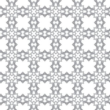 Dikişsiz geometrik süs vektör deseni. Soyut arka plan