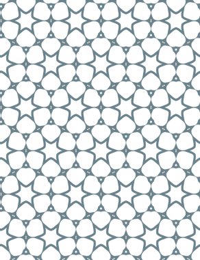 Geometrik süslemeli vektör deseni. Kusursuz tasarım dokusu.