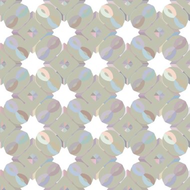 Geometrik süslemeli vektör deseni. Kusursuz tasarım dokusu.