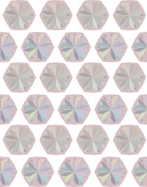 Geometrik süslemeli vektör deseni. Kusursuz tasarım dokusu.