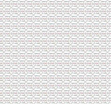 Kusursuz Vektör Deseni. Geometrik Süsleme Biçiminde Arkaplan DokusuName.