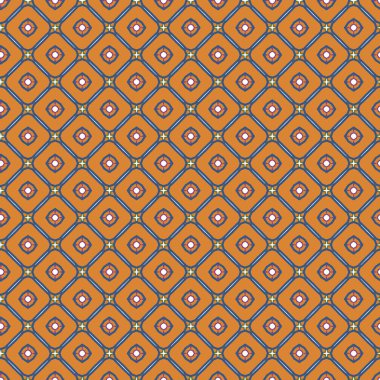 Geometrik süslemeli vektör deseni. Kusursuz tasarım dokusu.