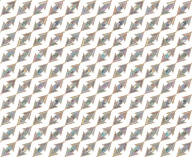 Dikişsiz geometrik süs vektör deseni. Soyut arka plan