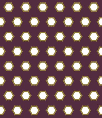 Geometrik süslemeli vektör deseni. Kusursuz tasarım dokusu.