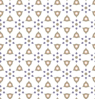 Geometrik süslemeli vektör deseni. Kusursuz tasarım dokusu.