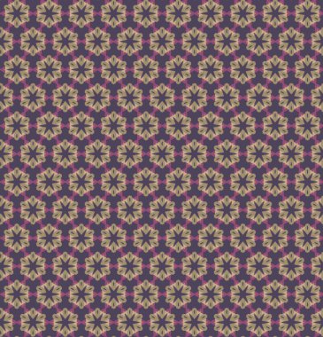 Geometrik süslemeli vektör deseni. Kusursuz tasarım dokusu.