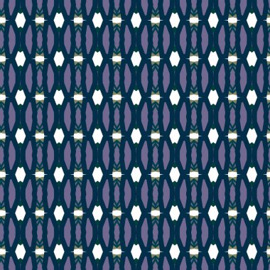 Kusursuz Vektör Deseni. Geometrik Süsleme Biçiminde Arkaplan DokusuName.