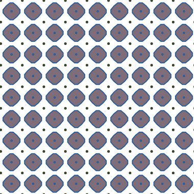 Kusursuz Vektör Deseni. Geometrik Süsleme Biçiminde Arkaplan DokusuName.