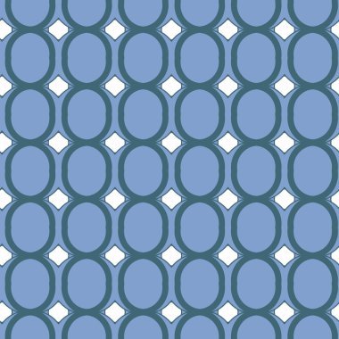 Geometrik süslemeli vektör deseni. Kusursuz tasarım dokusu.