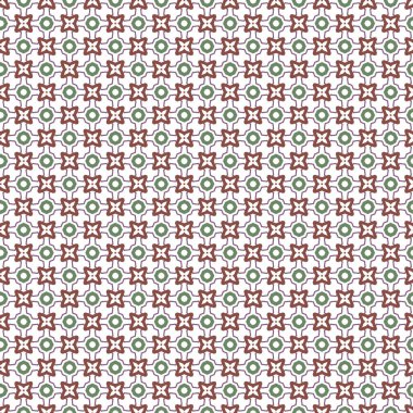 geometrik süsleme biçiminde kusursuz vektör deseni