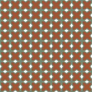 Dikişsiz geometrik süs vektör deseni. Soyut arka plan