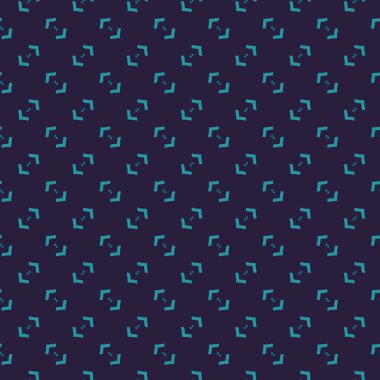 geometrik süsleme biçiminde kusursuz vektör deseni