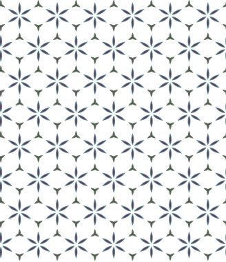 geometrik süsleme biçiminde kusursuz vektör deseni