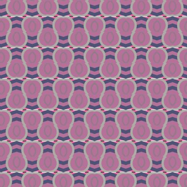 geometrik süsleme biçiminde kusursuz vektör deseni