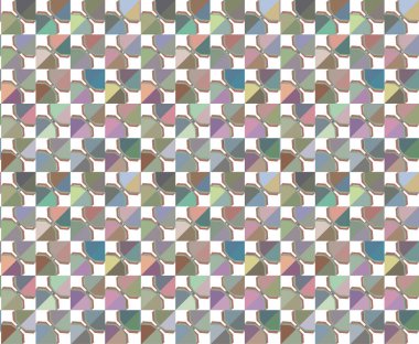 Geometrik süslemeli vektör deseni. Kusursuz tasarım dokusu.