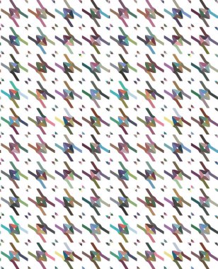 Kusursuz Vektör Deseni. Geometrik Süsleme Biçiminde Arkaplan DokusuName.