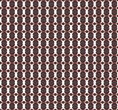 Geometrik süslemeli vektör deseni. Kusursuz tasarım dokusu.