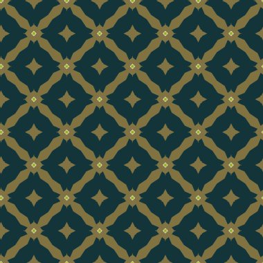 geometrik süsleme biçiminde kusursuz vektör deseni