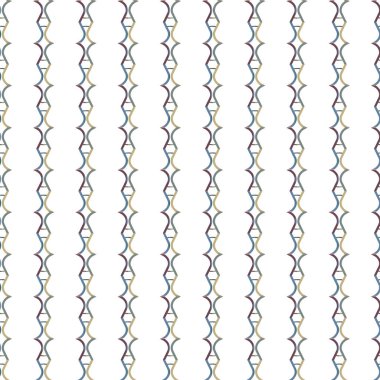 Dikişsiz geometrik süs vektör deseni. Soyut arka plan