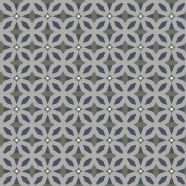 Kusursuz Vektör Deseni. Geometrik Süsleme Biçiminde Arkaplan DokusuName.