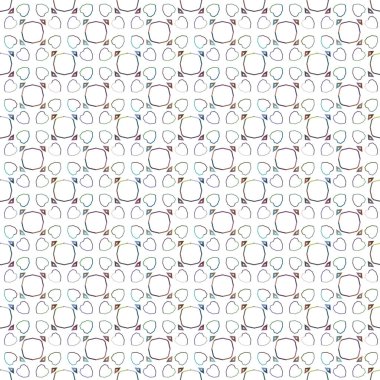 Dikişsiz geometrik süs vektör deseni. Soyut arka plan