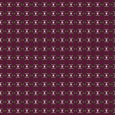 Geometrik süslemeli vektör deseni. Kusursuz tasarım dokusu.